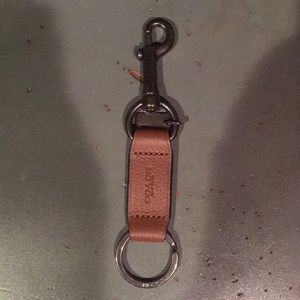 Coach Dog Clip Keychain